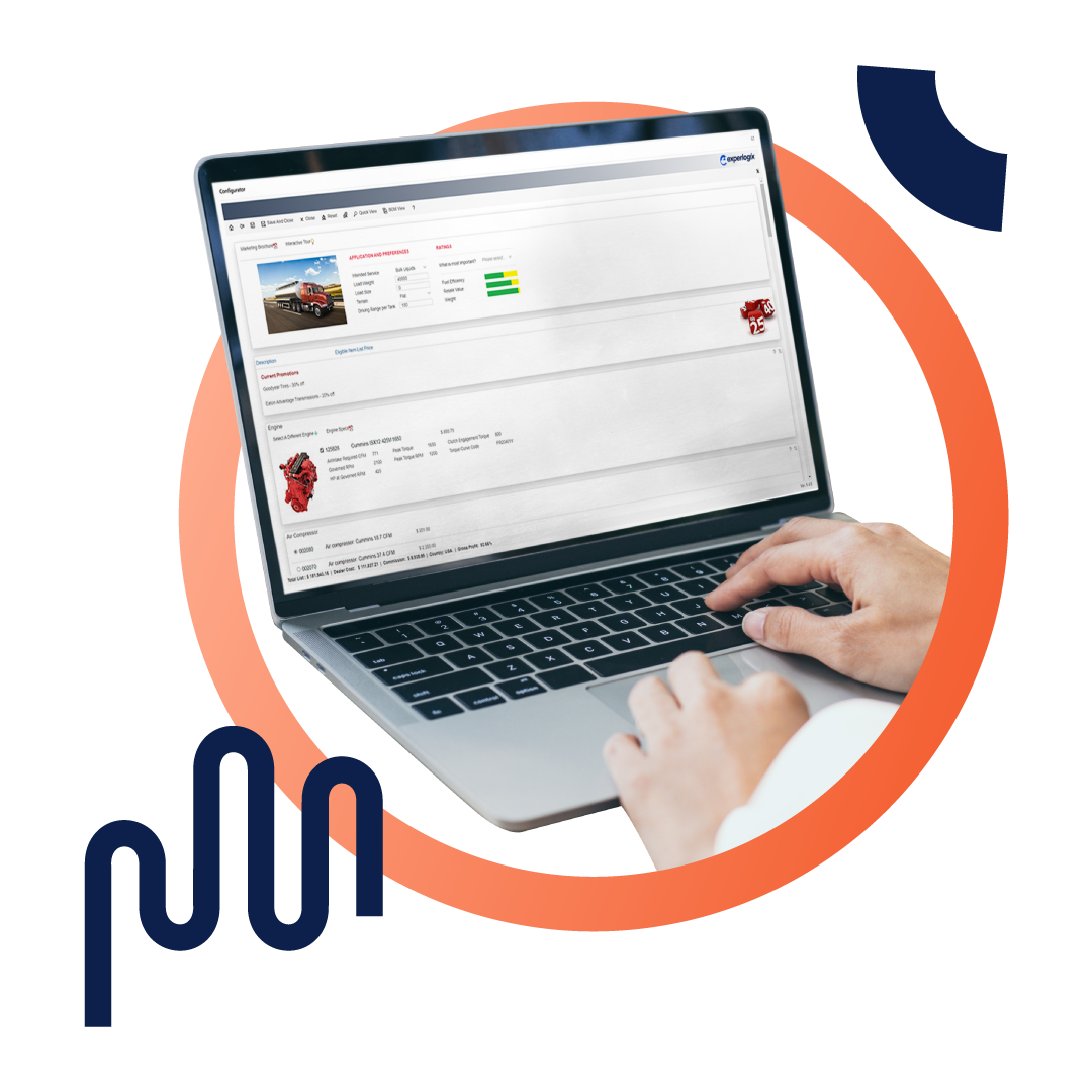 Experlogix CPQ screenshot showing the integration with Microsoft Business Central within Microsoft Dynamics 365