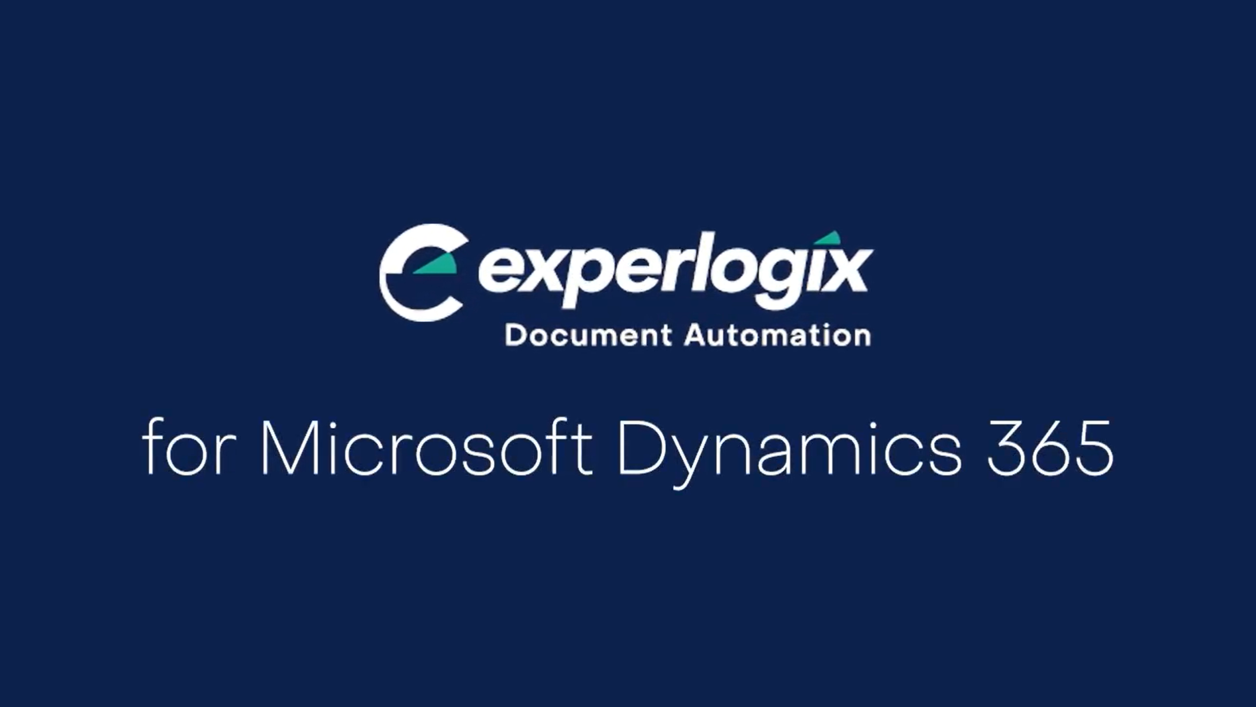 Experlogix Document Automation for Microsoft Dynamics 365 – Key Capabilities Overview